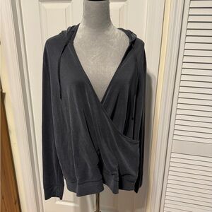 Victoria's Secret Dark Gray Wrap Sweater